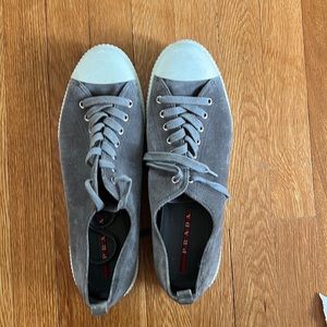 Lightly worn men’s Prada sneakers